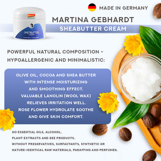 MARTINA GEBHARDT Shea Butter Cream – Minimalist Face Care
