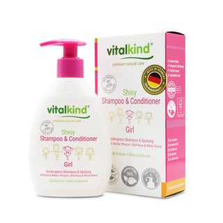 Vitalkind Girl Shiny Shampoo & Conditioner | Soft & Tangle-Free — 200ml