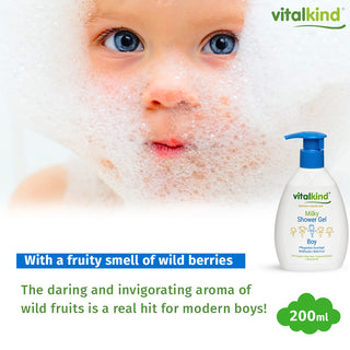 Vitalkind Boy Milky Shower Gel | Gentle & Nourishing — 200ml
