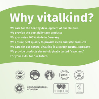 Vitalkind Girl Sensitive Face Wash | Gentle Daily Cleansing — 200ml