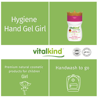 Vitalkind Girl Hygiene Hand Gel | Alcohol-Free & On-the-Go — 40ml