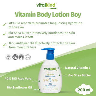 Vitalkind Boy Vitamin Body Lotion | Soft & Nourishing — 200ml