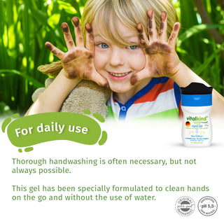 Vitalkind Boy Hygiene Hand Gel | Alcohol-Free & On-the-Go — 40ml