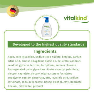 Vitalkind Boy Milky Bubble Bath | Fun & Gentle Foam — 200ml