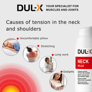 DUL-X Neck Relax Gel | Cooling & Warming Neck & Shoulder Relief — 50ml