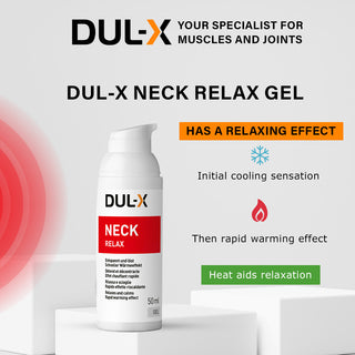 DUL-X Neck Relax Gel | Cooling & Warming Neck & Shoulder Relief — 50ml
