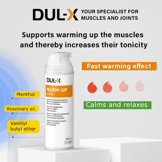 DUL-X Warm-Up Active Gel | Pre-Workout Muscle Preparation — 150ml