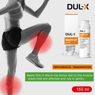 DUL-X Warm-Up Active Gel | Pre-Workout Muscle Preparation — 150ml
