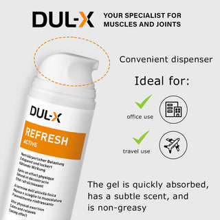 DUL-X Refresh Active Gel | Post-Workout Muscle Recovery — 150ml