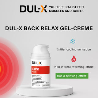 DUL-X Back Relax Gel-Crème | Cooling & Warming Back Relief — 75ml