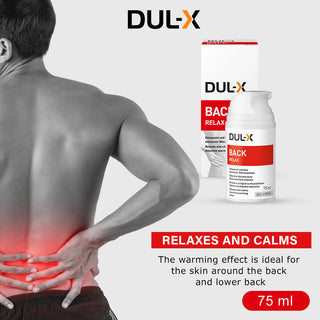 DUL-X Back Relax Gel-Crème | Cooling & Warming Back Relief — 75ml