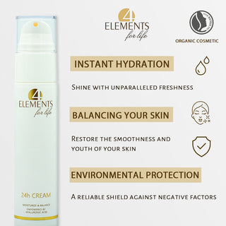 4 ELEMENTS FOR LIFE 24h Cream, (50 ml)