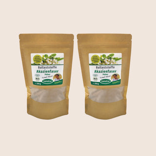 Sanatur Organic Acacia Fibre Powder 600 g — Set of 2
