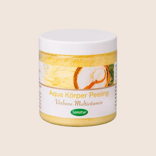 Sanatur Aqua Ursea Salt Body Scrub — Verbena, Sunflower Oil & Vitamins