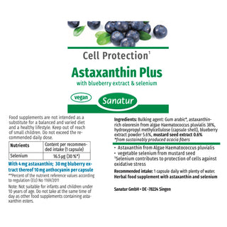 Astaxanthin Plus, Sanatur 60 capsules (30 g) Set x2
