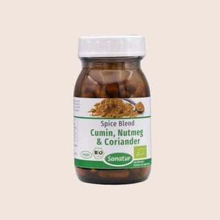 Sanatur Organic Cumin, Nutmeg & Coriander Spice Blend, 90 Vegan Capsules (37 g)