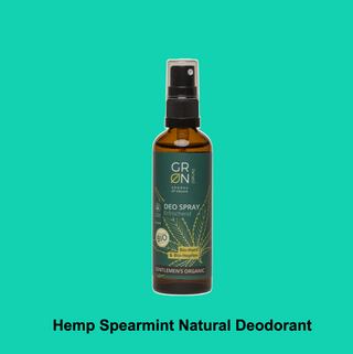 GRN For Men Deo Spray Refreshing Hemp & Hops,  COSMOS ORGANIC, 75 ml