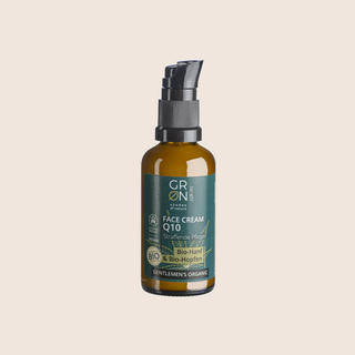 GRN For Men Face Cream Q10 Firming Skin Care Hemp & Hops,  COSMOS ORGANIC, 50 ml