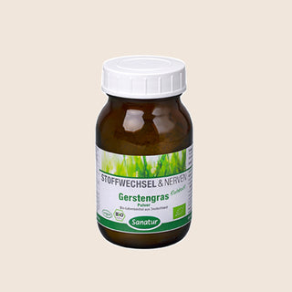 Sanatur Organic Barley Grass Powder — 90g for Detox & Vitality (Sale for promotion)
