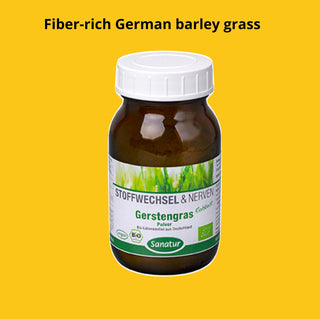 Sanatur Organic Barley Grass Powder — 90g for Detox & Vitality (Sale for promotion)