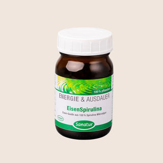 Sanatur IronSpirulina — 250 Tablets with Iron & Spirulina
