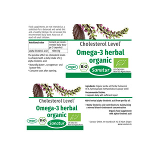 Sanatur Omega-3 from Plants BIO Value Bundle – 2 × 90 Capsules