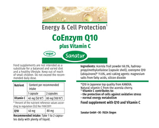 CoEnzym Q10 Sanatur 100 capsules (35 g)