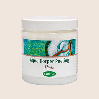 Sanatur Aqua Pine Body Scrub — Natural Exfoliator with Pine Extract