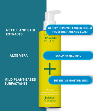 I+M Balance Shampoo for Oily Hair | Organic Care