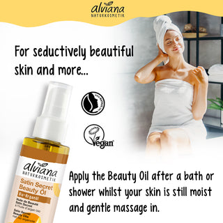 ALVIANA Satin Secret Beauty Oil, 100 ml