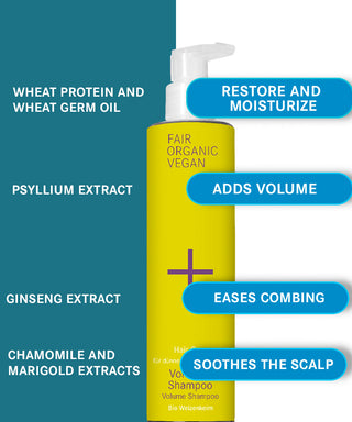 I+M Volume Shampoo for Fine Hair | Organic Care