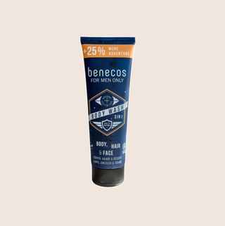 benecos for men only Body Wash 3in1, Cosmos Organic 250ml