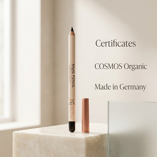 GRN Black Lava kajal pencil COSMOS Organic and Made in Germany
