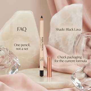 GRN Black Lava kajal pencil FAQ shade single pencil and current formula reminder