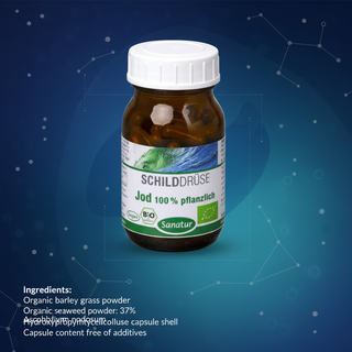 Sanatur Iodine BIO organic iodine ingredient information