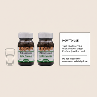 Sanatur Natto Complex product with usage information