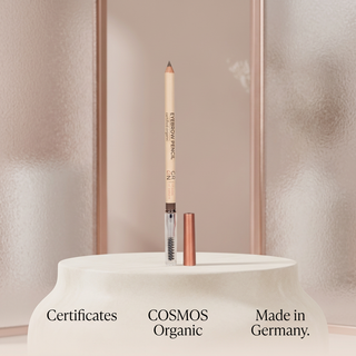 GRN Coffee eyebrow pencil COSMOS Organic and Made in Germany