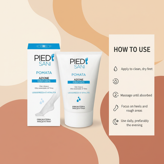 Piedi Foot Cream how to use